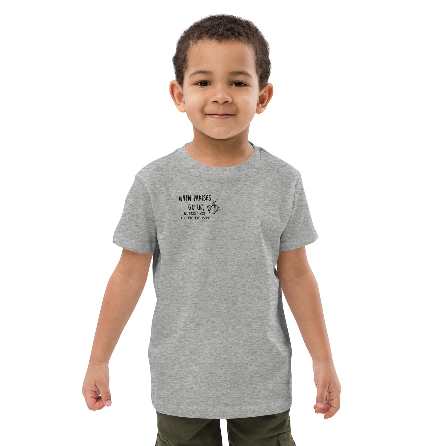 Blessings come down kids t-shirt